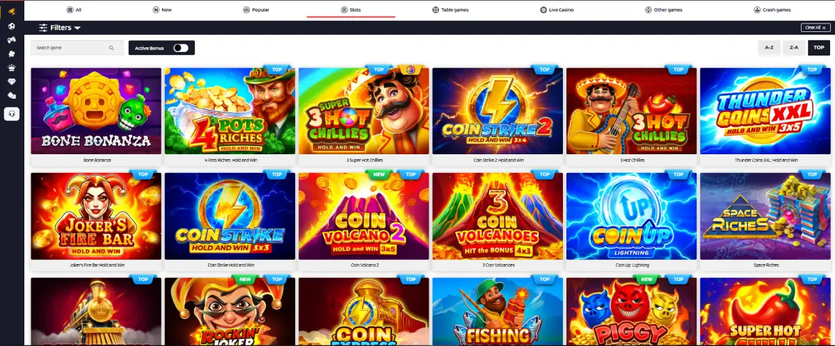 bonusstrike casino slots